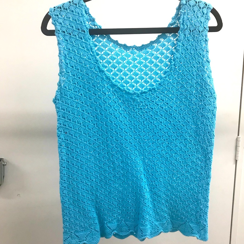 Vintage crochet tank top *sold*